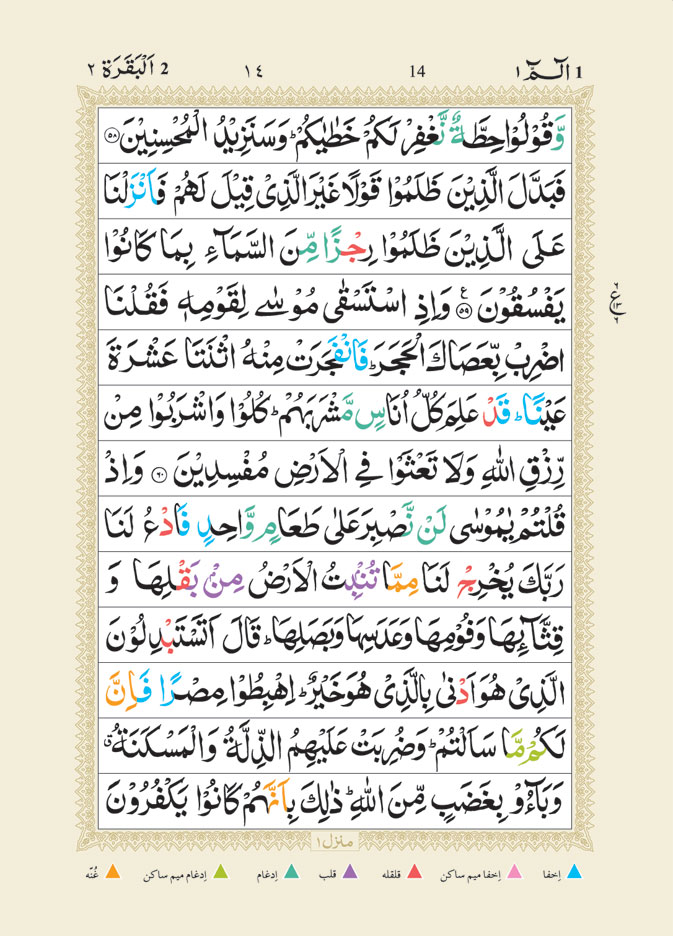 Colour Coded Tajweed Quran