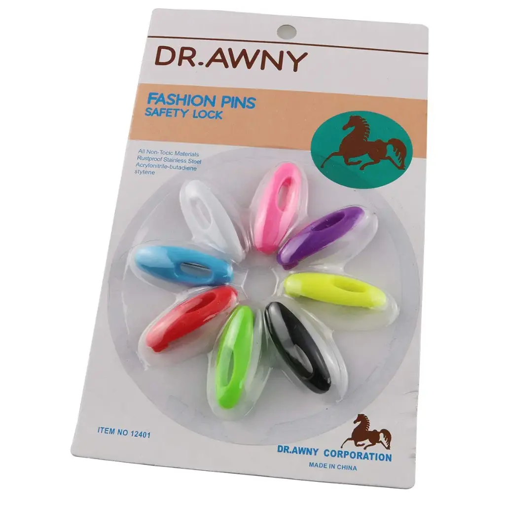 Dr.Awny Fashion Pin (Colored)