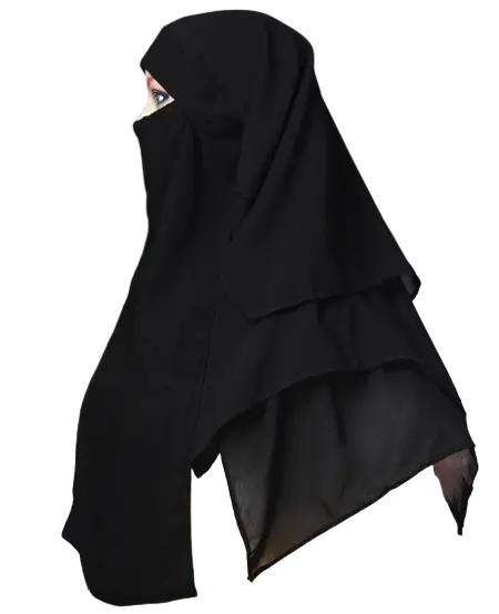 3 Layyer Niqqab