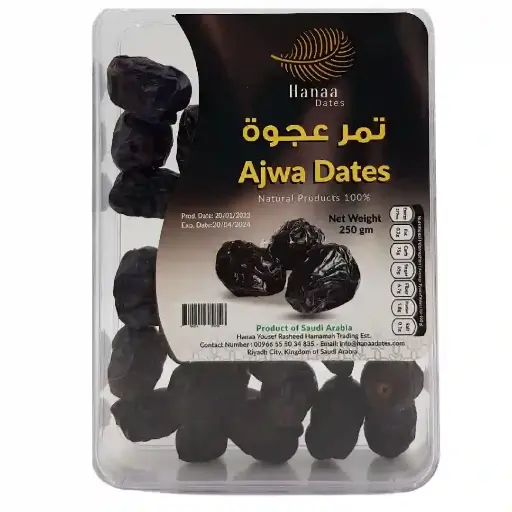 Hanaa Ajwa Dates 250 gm